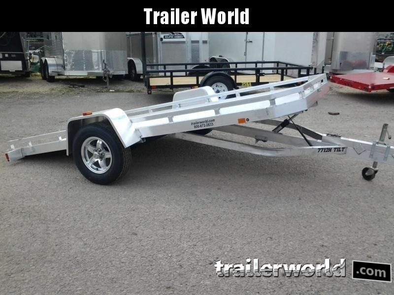 2019 Aluma 7712H 12' Tilt Aluminum Utility Trailer 2019 Aluma 7712H 12' Tilt Aluminum Utility Trailer