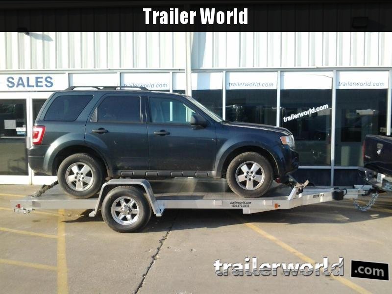 2020 Aluma 8214HS 14' Single Axle Aluminum Open Car Hauler Trailer 2020 Aluma 8214HS 14' Single Axle Aluminum Open Car Hauler Trailer