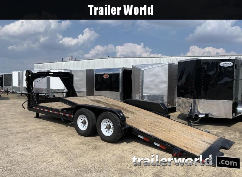 2017 Big Tex 14TL 22' Flatbed Gooseneck 16' Tilt + 6' Equipment Trailer 2017 Big Tex 14TL 22' Flatbed Gooseneck 16' Tilt + 6' Equipment Trailer