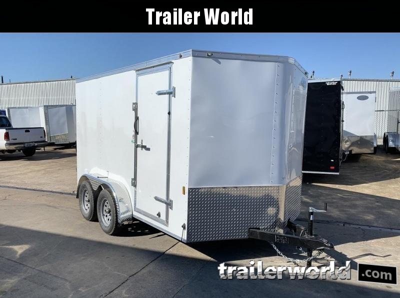 2020 Continental Cargo 7' x 12' x 6.3' Vnose Enclosed Cargo Trailer 2020 Continental Cargo 7' x 12' x 6.3' Vnose Enclosed Cargo Trailer