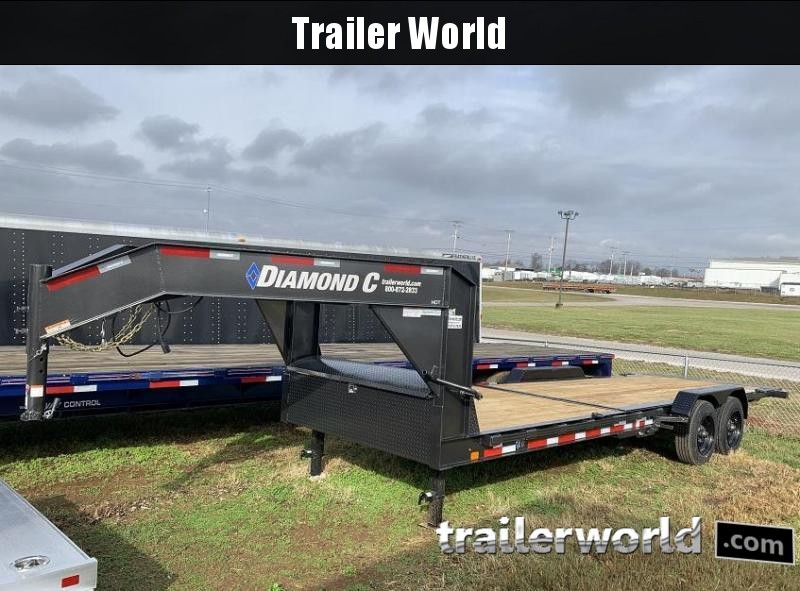 2020 Diamond C HDT Gooseneck 24' w/ 16' Tilt-Bed Equipment Trailer 10 Ton 2020 Diamond C HDT Gooseneck 24' w/ 16' Tilt-Bed Equipment Trailer 10 Ton