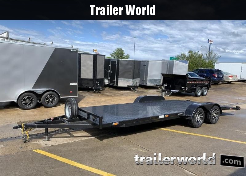 2018 Outback 20 Steel Deck Car Hauler Flatbed Trailer 2018 Outback 20 Steel Deck Car Hauler Flatbed Trailer