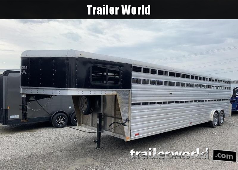 2018 Trailers USA Inc. 8' x 28' Livestock Trailer 16k GVWR 2018 Trailers USA Inc. 8' x 28' Livestock Trailer 16k GVWR