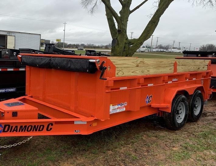 2020 Diamond C LPD 14' Commercial Grade Low Profile Dump Trailer 2020 Diamond C LPD 14' Commercial Grade Low Profile Dump Trailer