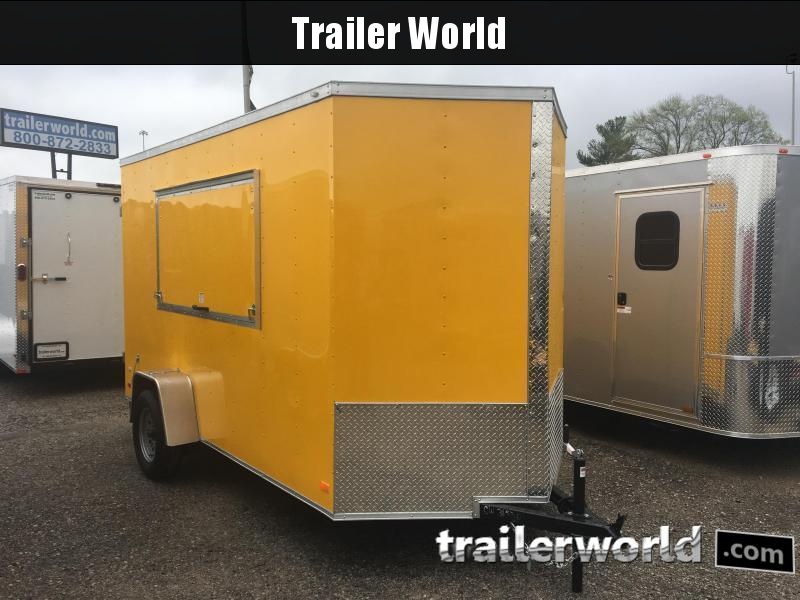 CW 6' x 12' x 7' Vendor Trailer CW 6' x 12' x 7' Vendor Trailer