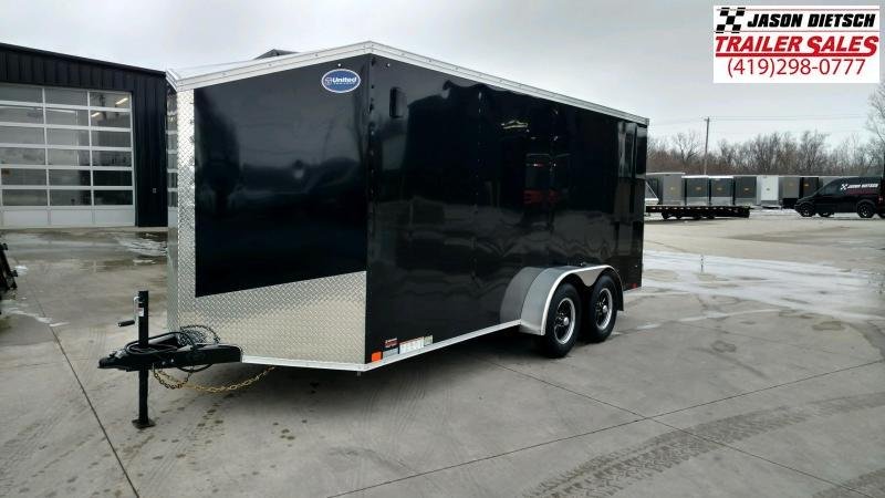 2020 United XLV 7x16 Slant/V-Nose Cargo Trailer 2020 United XLV 7x16 Slant/V-Nose Cargo Trailer