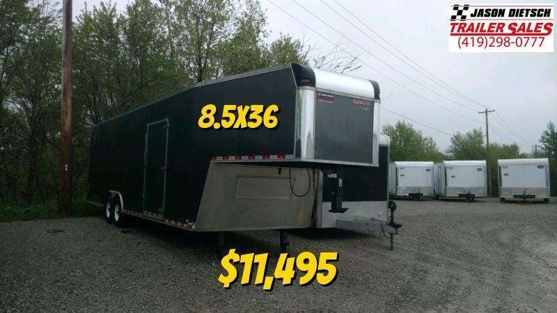 2012 United UXGN 8.5X36 Car/Race Trailer 12" Extra Height 2012 United UXGN 8.5X36 Car/Race Trailer 12" Extra Height