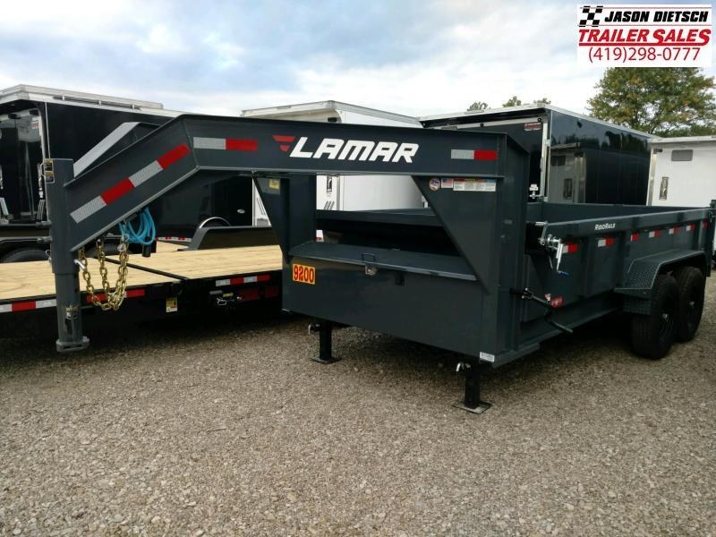 2019 Lamar 83X14 Low Pro Gooseneck Dump Trailer 2019 Lamar 83X14 Low Pro Gooseneck Dump Trailer