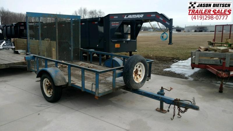 1998 MASTER TOW 5X8 Tube Top Utility Trailer 1998 MASTER TOW 5X8 Tube Top Utility Trailer