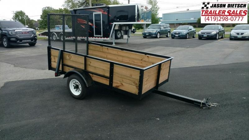 2004 Lance 4X8 Tube Top Utility Trailer 2004 Lance 4X8 Tube Top Utility Trailer
