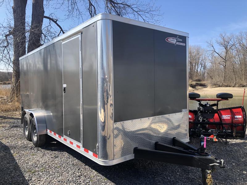 Cross 7x18 12K Enclosed Cargo Trailer w/ Ramp Door Cross 7x18 12K Enclosed Cargo Trailer w/ Ramp Door