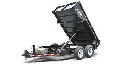 CAM 6x12 Low Profile Dump Trailer 12K CAM 6x12 Low Profile Dump Trailer 12K
