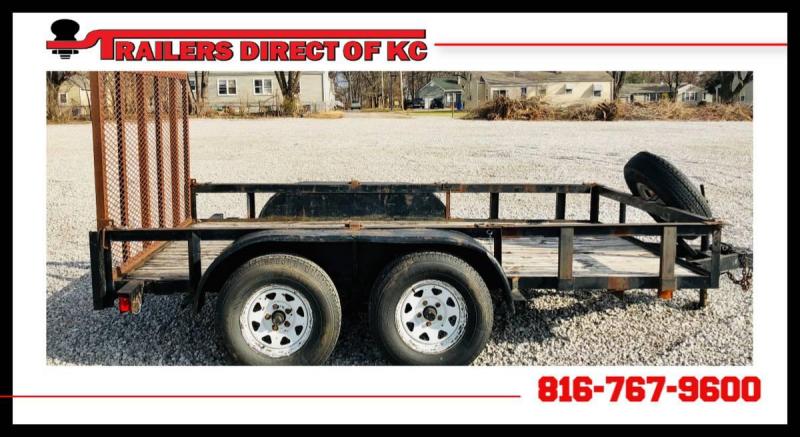2010 Trailer Manufacturers of Toledo 77 X 12 Utility Trailer 2010 Trailer Manufacturers of Toledo 77 X 12 Utility Trailer