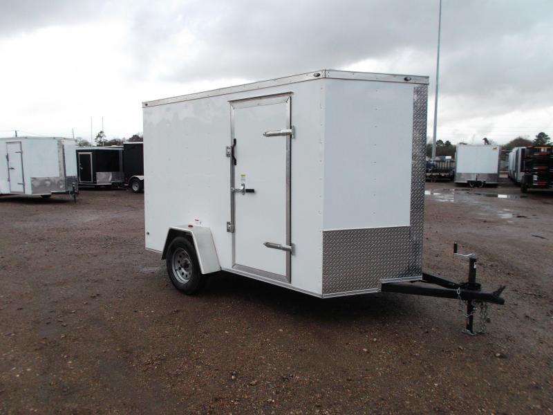 2020 Texas Select 6x10 Single Axle Cargo Trailer / Enclosed Trailer / 6'3" Interior / Ramp / Side Door / LEDs 2020 Texas Select 6x10 Single Axle Cargo Trailer / Enclosed Trailer / 6'3" Interior / Ramp / Side Door / LEDs
