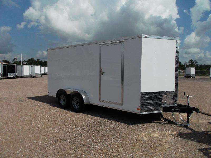 SPECIAL - 2020 Covered Wagon Trailers 7x16 Tandem Axle Cargo / Enclosed Trailer / 6'6" Interior / 5200# Axles / Ramp / LEDs SPECIAL - 2020 Covered Wagon Trailers 7x16 Tandem Axle Cargo / Enclosed Trailer / 6'6" Interior / 5200# Axles / Ramp / LEDs
