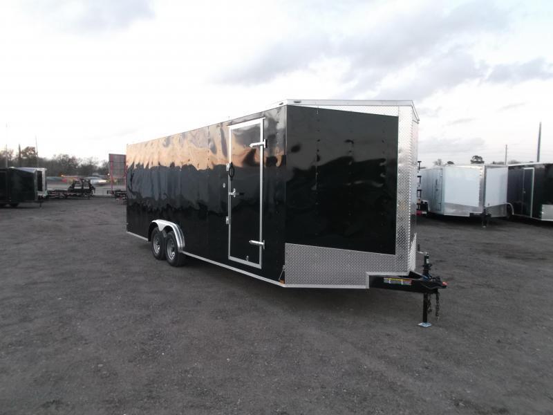 SPECIAL - 2020 Lark 8.5x24 Tandem Axle Cargo Trailer / Enclosed Trailer / Car Hauler / 5200# Axles / 7ft Interior / Ramp / LEDs SPECIAL - 2020 Lark 8.5x24 Tandem Axle Cargo Trailer / Enclosed Trailer / Car Hauler / 5200# Axles / 7ft Interior / Ramp / LEDs
