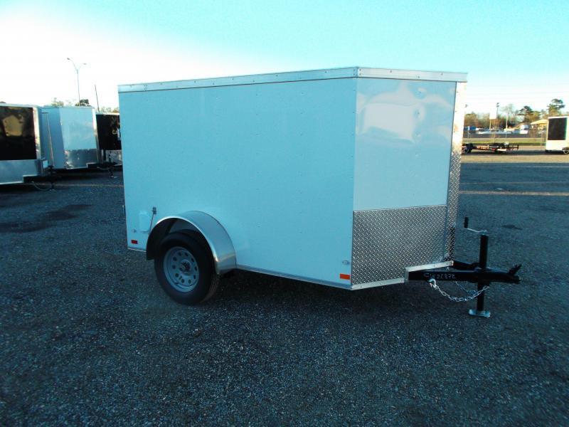 SPECIAL - 2020 Covered Wagon Trailers 5x8 Single Axle Cargo Trailer / Enclosed Trailer / Swing Door / LEDs SPECIAL - 2020 Covered Wagon Trailers 5x8 Single Axle Cargo Trailer / Enclosed Trailer / Swing Door / LEDs
