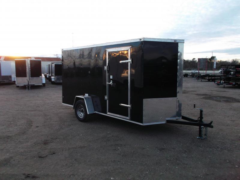 2020 Texas Select 6x12 Single Axle Cargo Trailer / Enclosed Trailer / 6'3" Interior / Ramp / Side Door / LEDs 2020 Texas Select 6x12 Single Axle Cargo Trailer / Enclosed Trailer / 6'3" Interior / Ramp / Side Door / LEDs