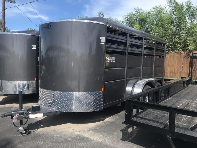 2019 Delta Manufacturing 6 x 16 3-HORSE Livestock Trailer 2019 Delta Manufacturing 6 x 16 3-HORSE Livestock Trailer
