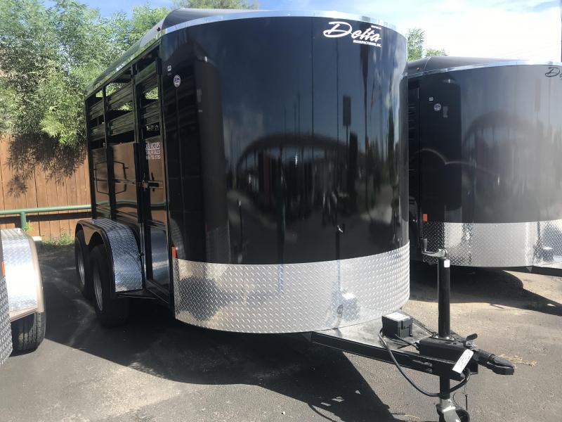 2020 Delta Manufacturing 6 X 12 Cattle Livestock Trailer 2020 Delta Manufacturing 6 X 12 Cattle Livestock Trailer
