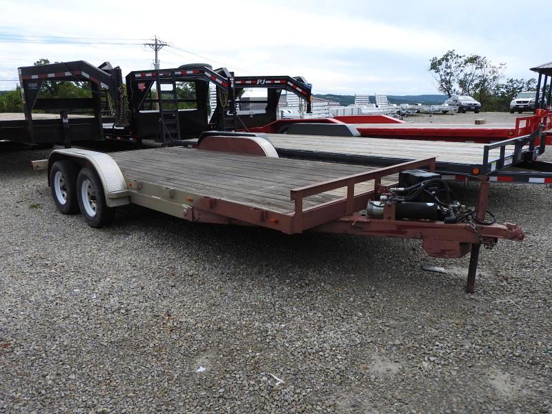 2009 Homemade Tilt Equipment Trailer 2009 Homemade Tilt Equipment Trailer