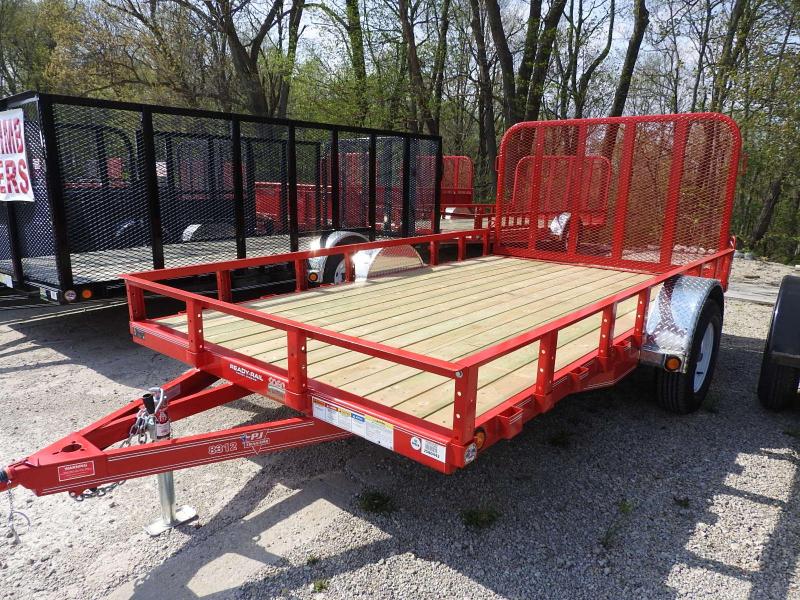 2020 PJ U8 12' x 83" Utility Trailer Ramp Gate S&D 2020 PJ U8 12' x 83" Utility Trailer Ramp Gate S&D