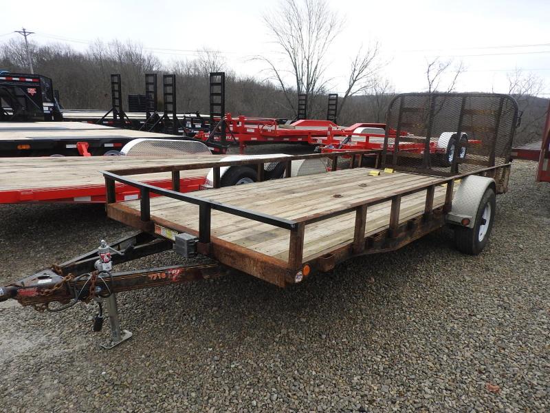 2015 PJ Trailers U7 16 Utility Trailer 2015 PJ Trailers U7 16 Utility Trailer