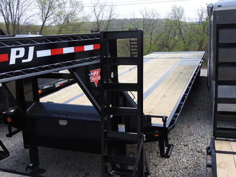 2019 PJ LY 34' x 102" w/ 10' Hyd. Dove Equipment Trailer 2019 PJ LY 34' x 102" w/ 10' Hyd. Dove Equipment Trailer