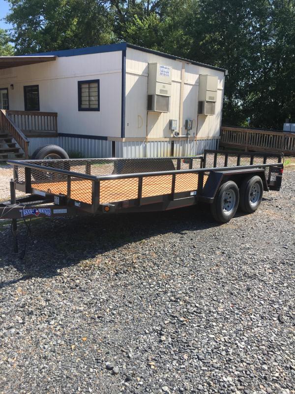 2019 Texas Bragg Trailers EA16P70 Utility Trailer 2019 Texas Bragg Trailers EA16P70 Utility Trailer
