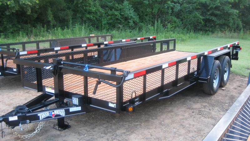 2018 Texas Bragg Trailers 20 BIG SQUARE TUBING TOP Utility Trailer 2018 Texas Bragg Trailers 20 BIG SQUARE TUBING TOP Utility Trailer