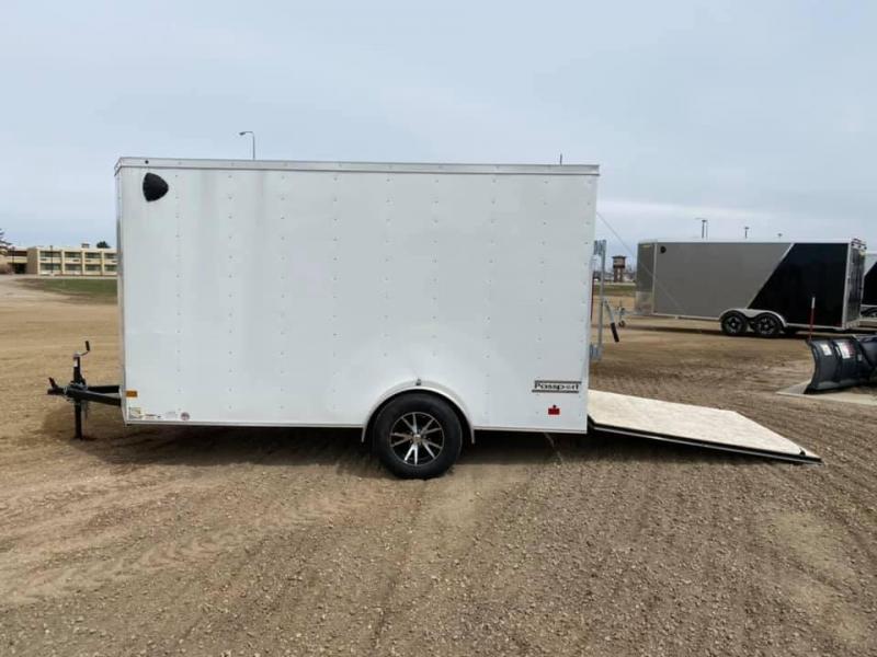 NEW HAULMARK ENCLOSED TRAILER 6X12 ALUM. WHEELS 6'6" HEIGHT NEW HAULMARK ENCLOSED TRAILER 6X12 ALUM. WHEELS 6'6" HEIGHT