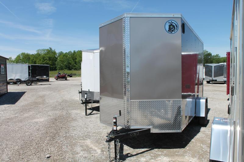 2020 Darkhorse Cargo 6'X12' + 12" RD Enclosed Cargo Trailer 2020 Darkhorse Cargo 6'X12' + 12" RD Enclosed Cargo Trailer