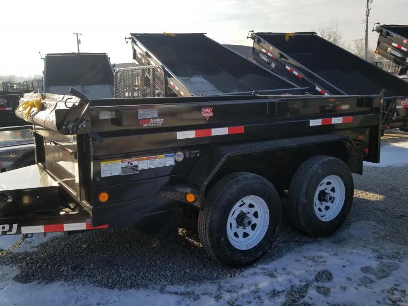 2019 PJ Trailers 6X10 10K GVWR Dump Trailer 2019 PJ Trailers 6X10 10K GVWR Dump Trailer