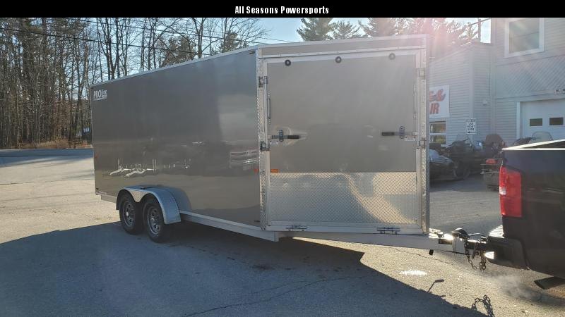 2018 Pro Line 7x16 +5ft Vnose Snowmobile Trailer 2018 Pro Line 7x16 +5ft Vnose Snowmobile Trailer
