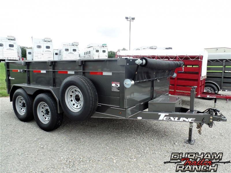 2019 TexLine 12 ft BP Dump Dump Trailer 2019 TexLine 12 ft BP Dump Dump Trailer