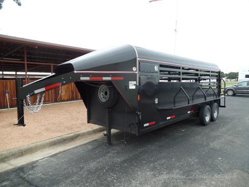 2019 Wyatt 20 ft Stock Trailer with Tack Box 2019 Wyatt 20 ft Stock Trailer with Tack Box