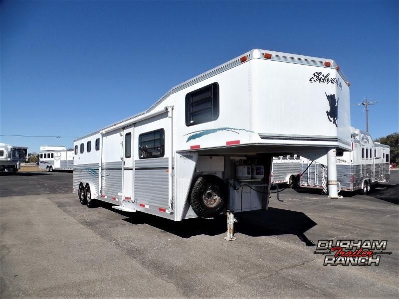 2002 Silver Lite 4H w/ 10ft Short Wall Horse Trailer 2002 Silver Lite 4H w/ 10ft Short Wall Horse Trailer