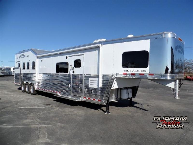 2020 Bloomer 4H w/ 17'3" SW and 9' Hyd. Slide Horse Trailer 2020 Bloomer 4H w/ 17'3" SW and 9' Hyd. Slide Horse Trailer