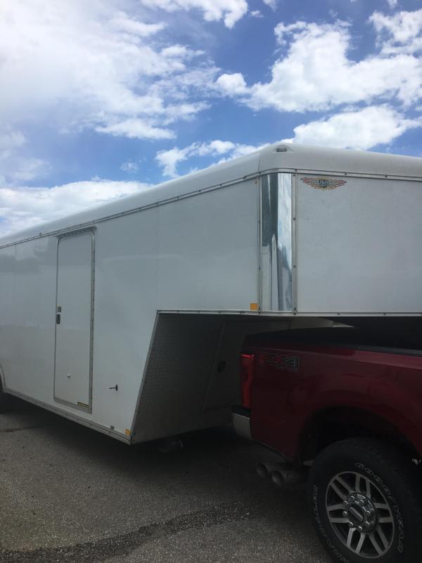 2014 H and H Trailer Gooseneck Enclosed Cargo Trailer with Double Doors 2014 H and H Trailer Gooseneck Enclosed Cargo Trailer with Double Doors