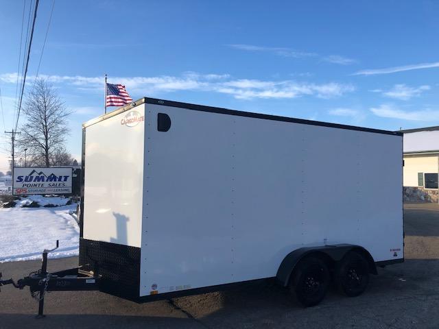 2020 Cargo Mate 7X16 VNOSE RAMP DOOR 12" EXTRA HEIGHT UTV / BLACK OUT PKG 2020 Cargo Mate 7X16 VNOSE RAMP DOOR 12" EXTRA HEIGHT UTV / BLACK OUT PKG