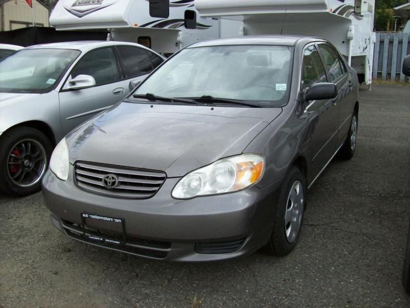 2004 Toyota Corolla Car 2004 Toyota Corolla Car