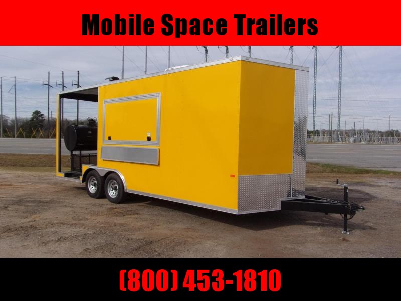 2020 Rock Solid Cargo 8.5x20 Concession W/ 7' Porch Vending / Concession Trailer 2020 Rock Solid Cargo 8.5x20 Concession W/ 7' Porch Vending / Concession Trailer