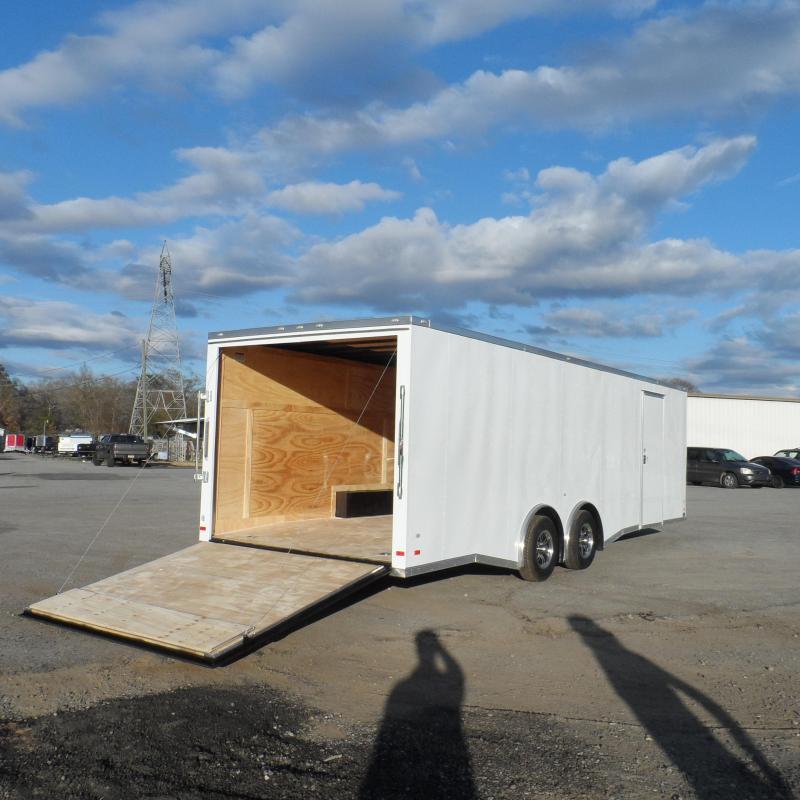 Libertiy cargo Trailers 8.5x26 black Spread axles ramp door Enclosed Cargo Libertiy cargo Trailers 8.5x26 black Spread axles ramp door Enclosed Cargo