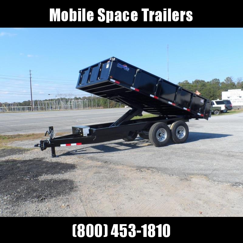 2019 Hawke 8x14 24 high side 14k Deck Over Dump Trailer 2019 Hawke 8x14 24 high side 14k Deck Over Dump Trailer