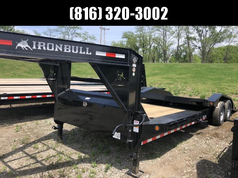 2020 IRON BULL 102 X 24 GOOSENECK TILT EQUIPMENT HAULER TRAILER 2020 IRON BULL 102 X 24 GOOSENECK TILT EQUIPMENT HAULER TRAILER