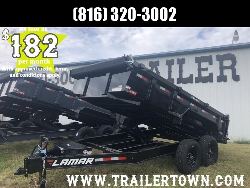 2020 LAMAR 83X14 DUMP LOPRO TRAILER W/14 PLY TIRES 2020 LAMAR 83X14 DUMP LOPRO TRAILER W/14 PLY TIRES