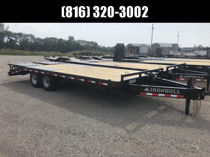 2020 IRON BULL 102X22 DECKOVER PINTLE EQUIPMENT HAULER TRAILER 2020 IRON BULL 102X22 DECKOVER PINTLE EQUIPMENT HAULER TRAILER