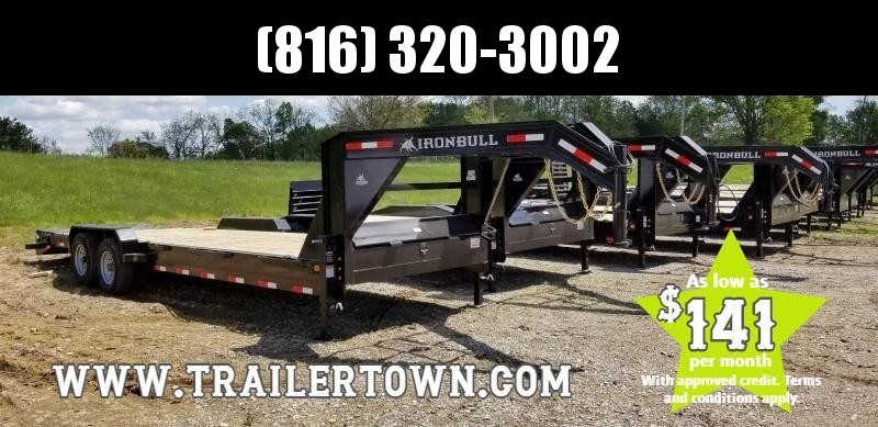 2019 IRON BULL 83X 26 GOOSENECK EQUIPMENT TRAILER 2019 IRON BULL 83X 26 GOOSENECK EQUIPMENT TRAILER