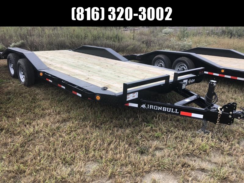 2020 IRON BULL 102 X 20 EQUIPMENT HAULER TRAILER WITH DRIVE OVER FENDERS 2020 IRON BULL 102 X 20 EQUIPMENT HAULER TRAILER WITH DRIVE OVER FENDERS