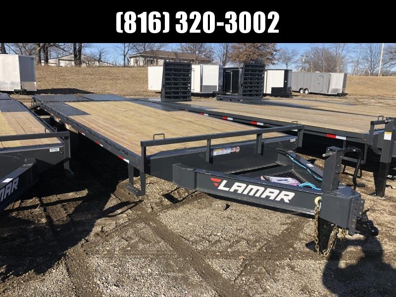 2020 LAMAR 102x22 DECKOVER EQUIPMENT TRAILER W/7K AXLES 2020 LAMAR 102x22 DECKOVER EQUIPMENT TRAILER W/7K AXLES